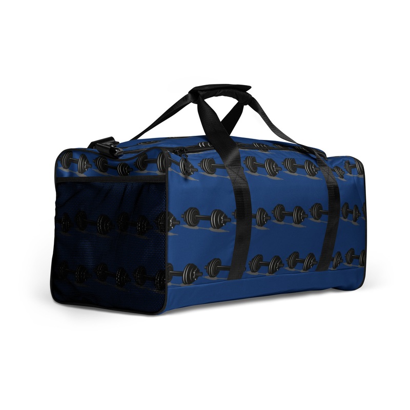 WTees GYM Duffle Bag Blue