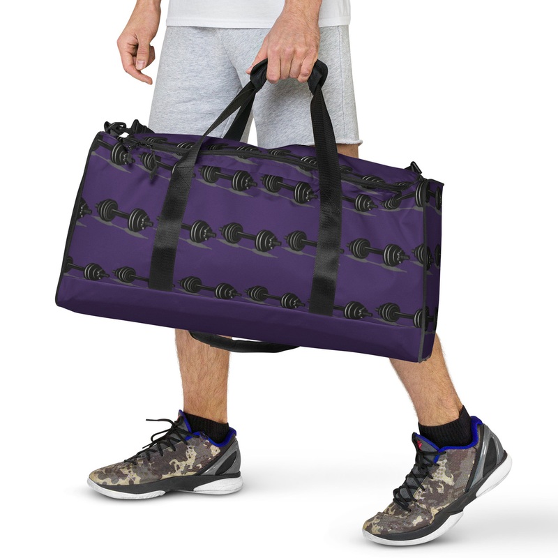 WTees GYM Duffle Bag Purple