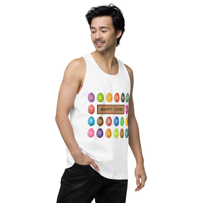 WTees Happy Easter Tank Top