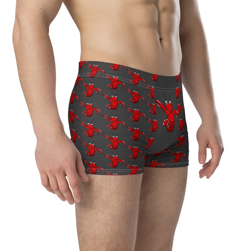 WTees Louis V’Lobster Boxer Briefs Gris
