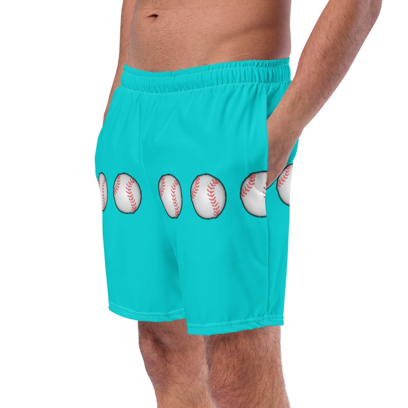 WTees Pitcher Swim Trunks Turquoise