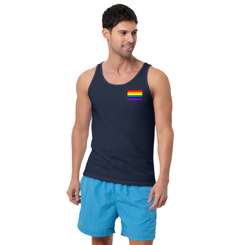 WTees Rainbow Flag Tank Top