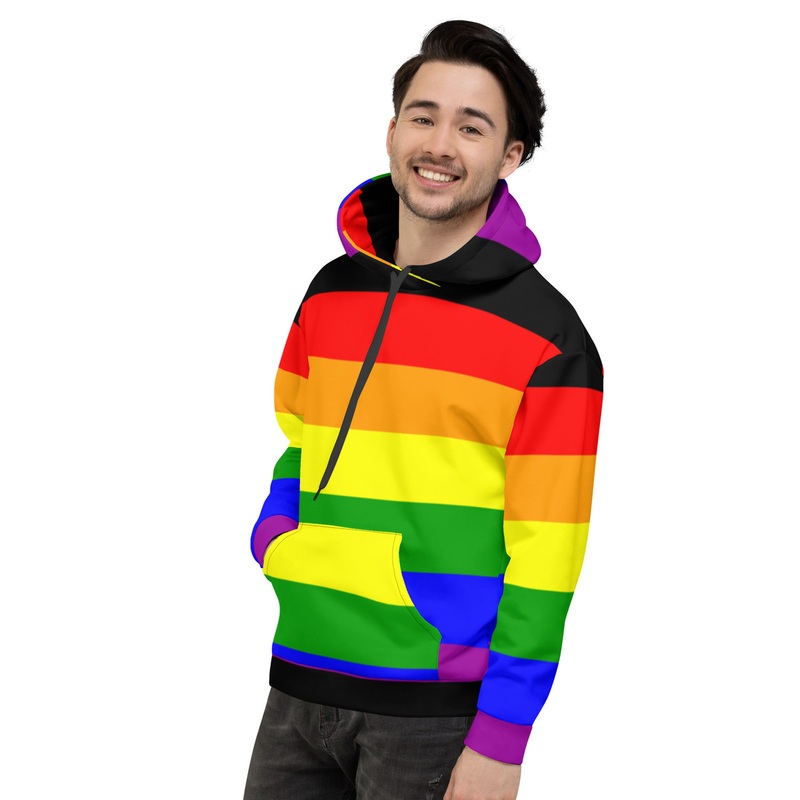 WTees Rainbow Hoodie