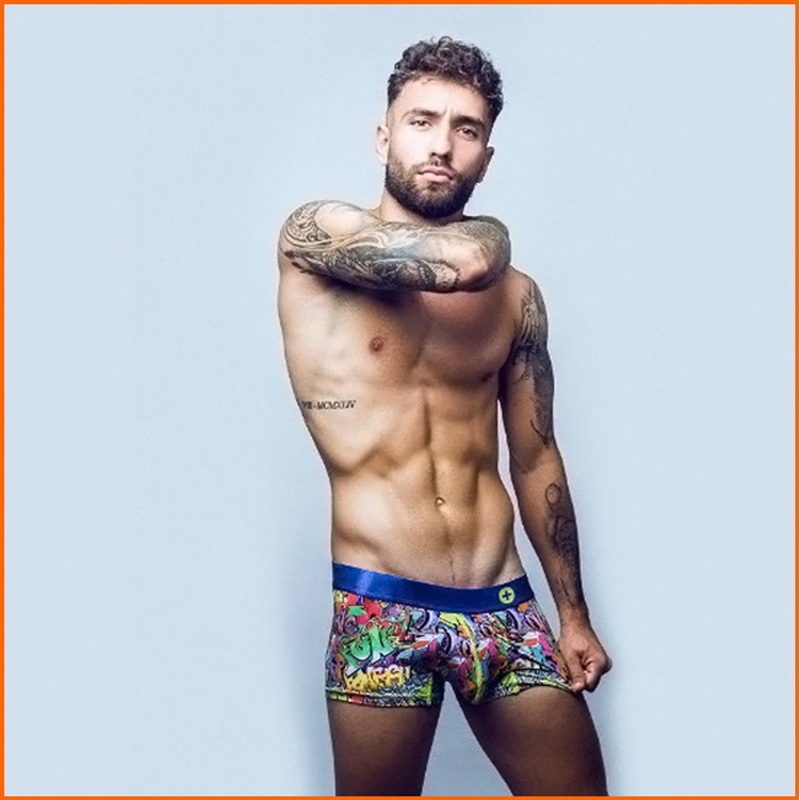 MaleBasics Comics Fun Hipster Trunk