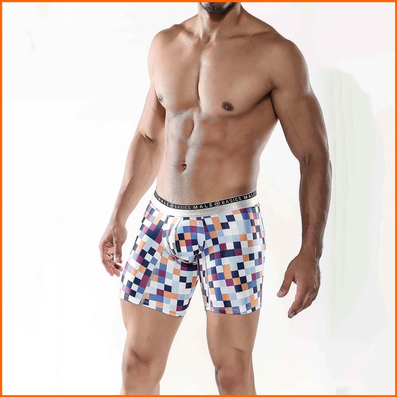 MaleBasics Pixels Hipster Boxer Brief
