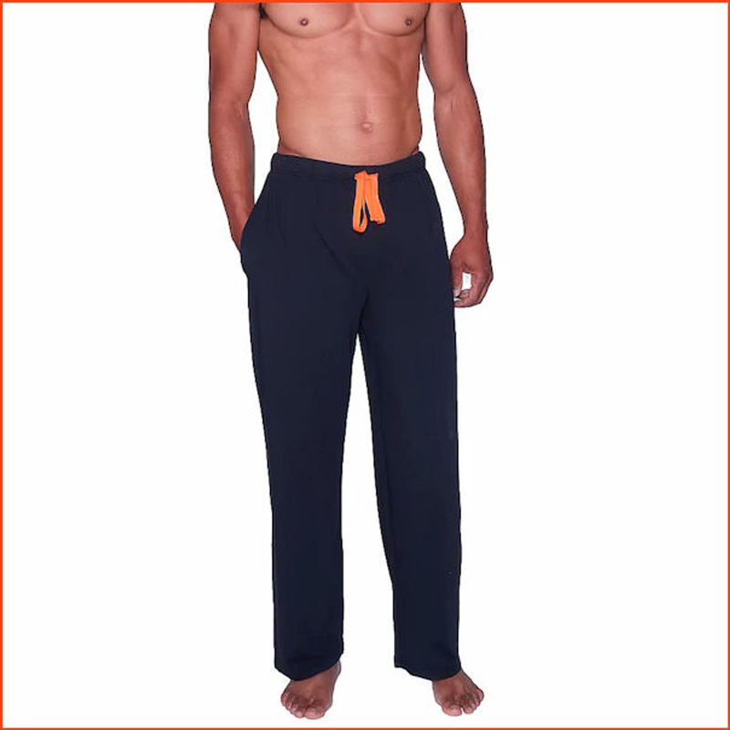 Wood Lounge Pant Solid Black