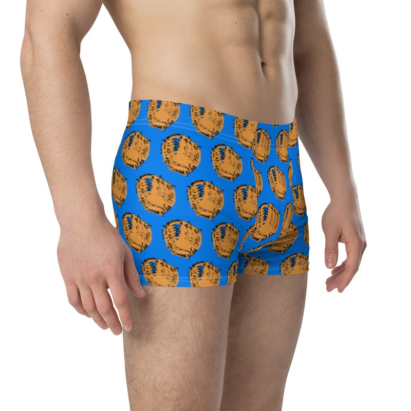 WTees Catcher Trunk Boxer Briefs Blue