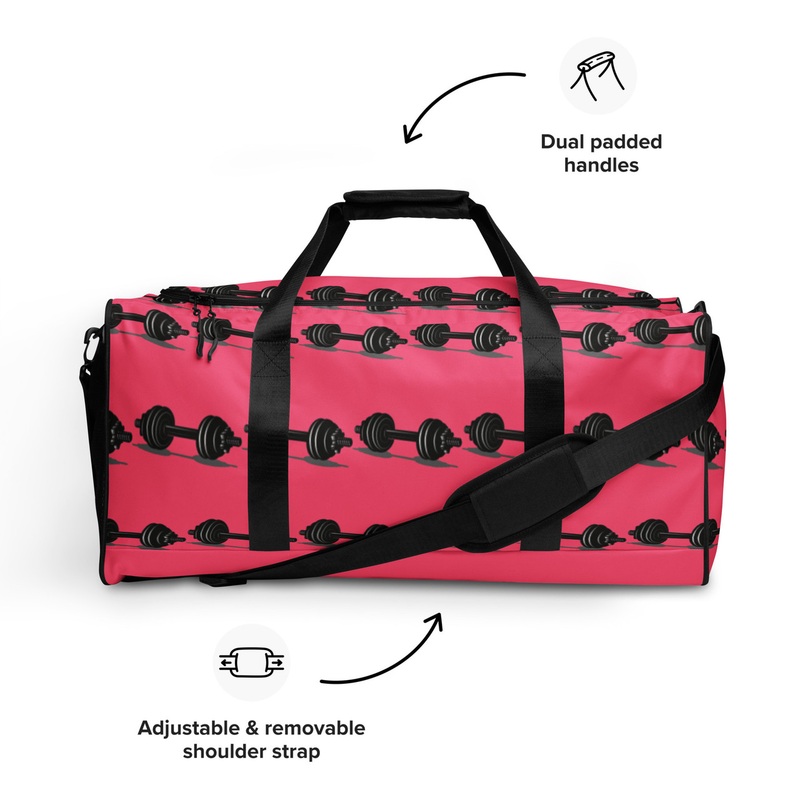 WTees GYM Duffle Bag Pink