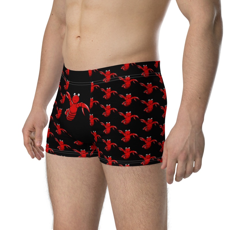WTees Louis V’Lobster Boxer Briefs Noir
