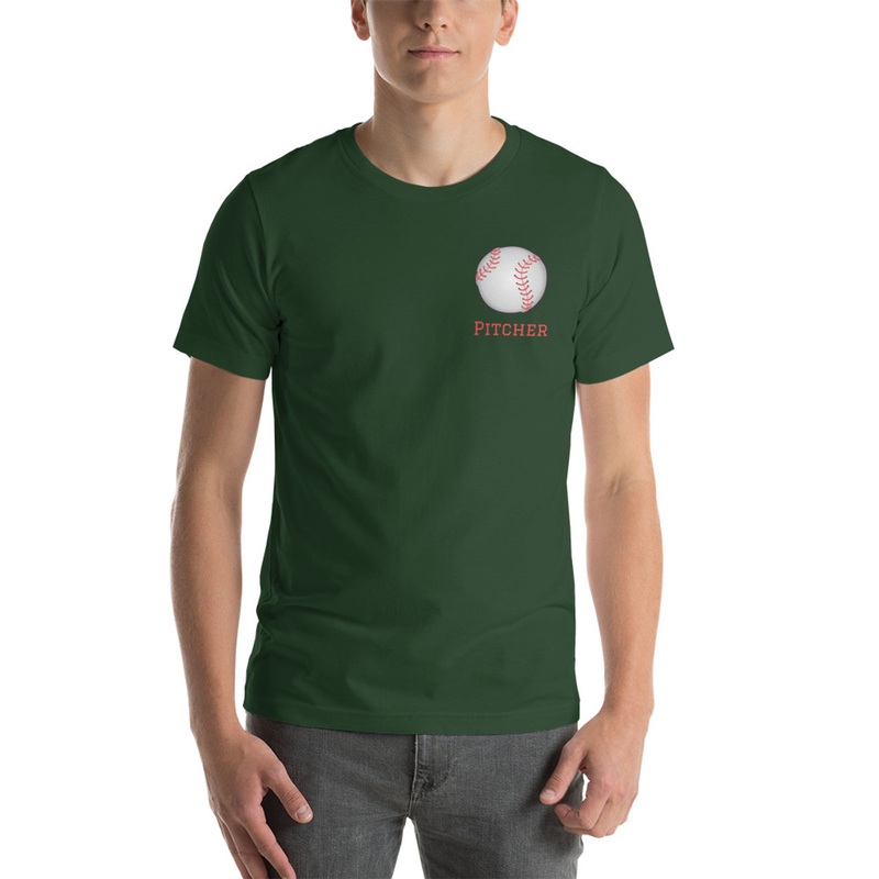 WTees Pitcher Short Sleeve T-Shirt
