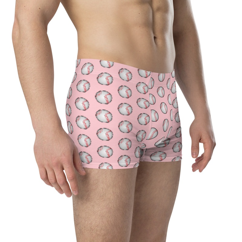 WTees Pitcher Trunk Boxer Briefs Pink