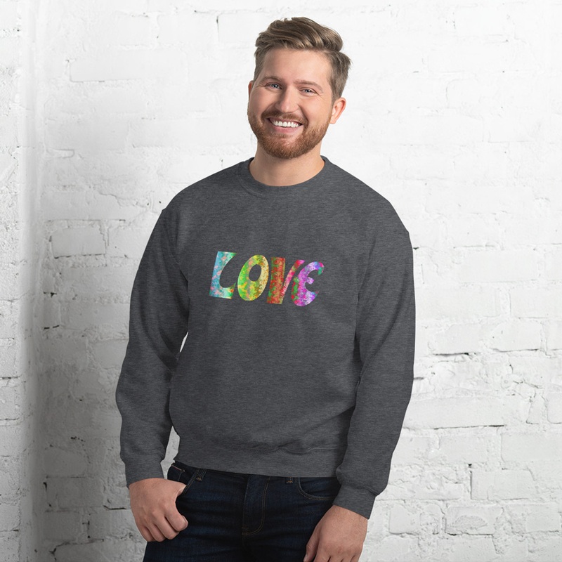 WTees Retro Love Sweatshirt