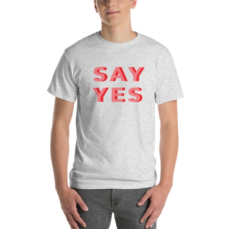WTees Say Yes Short Sleeve T-Shirt