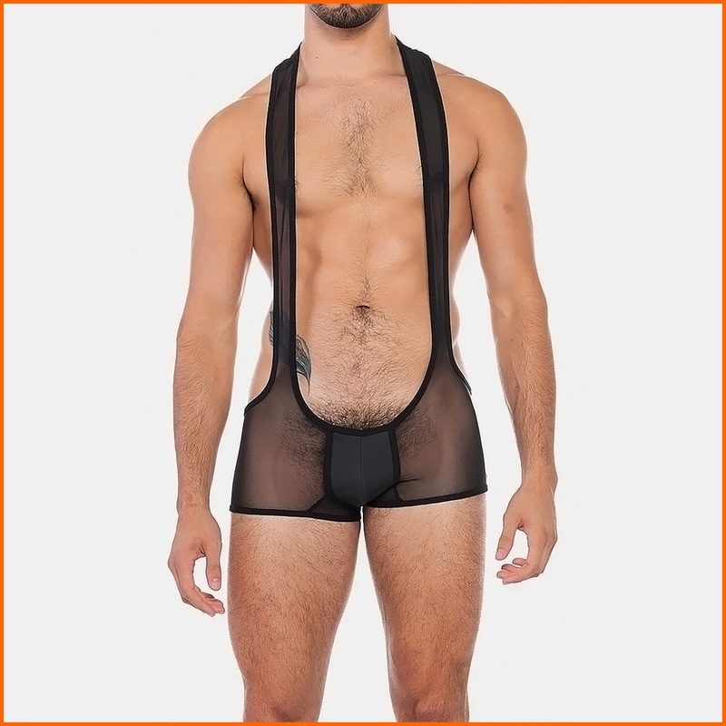 HARD CORE X Deep Scoop Mini Mesh Singlet