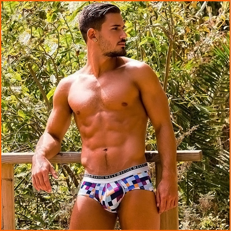 MaleBasics Pixels Hipster Brief