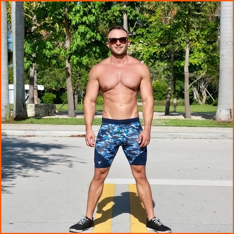 Matador Blue Camo Shorts