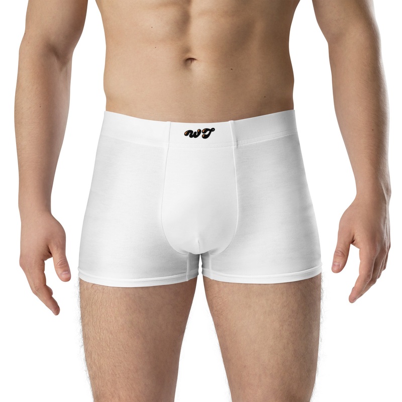 WTees Basics Boxer Brief Trunks White