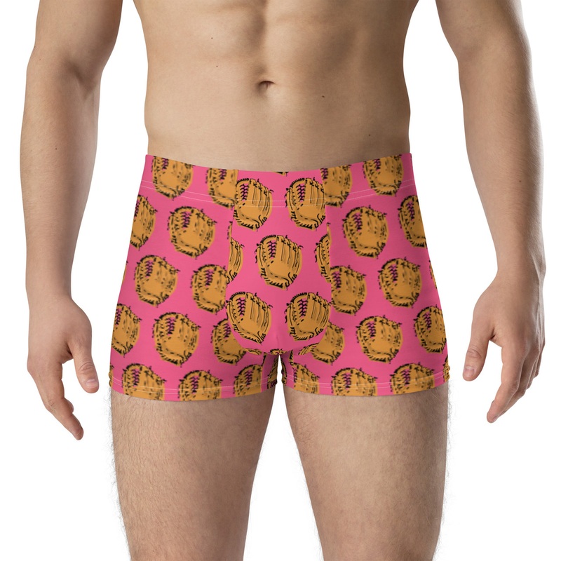 WTees Catcher Trunk Boxer Briefs Pink