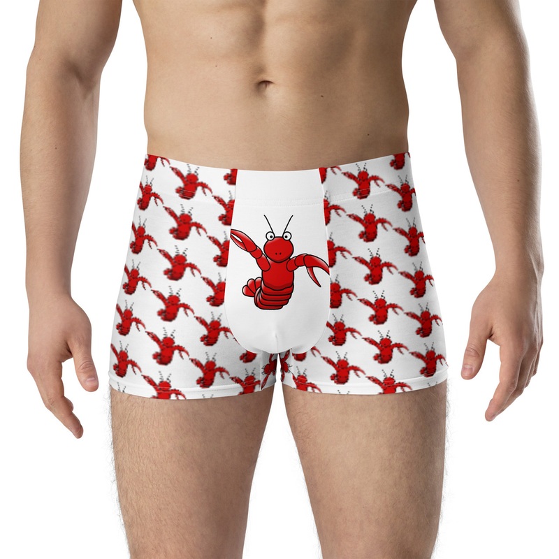WTees Louis V’Lobster Boxer Briefs Blanc