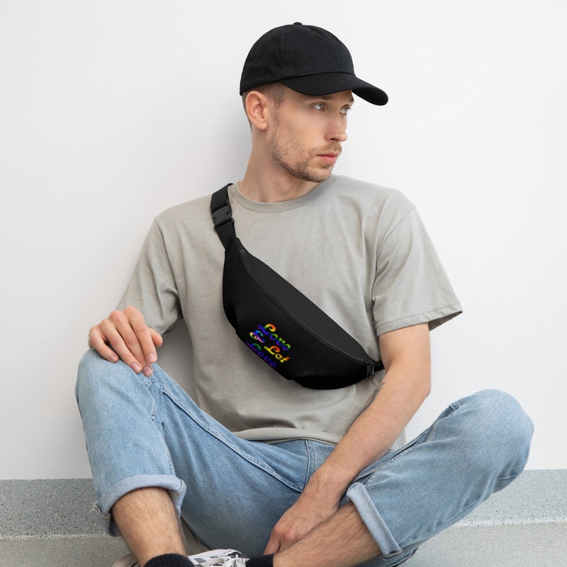 WTees Love & Let Love Fanny Pack Black