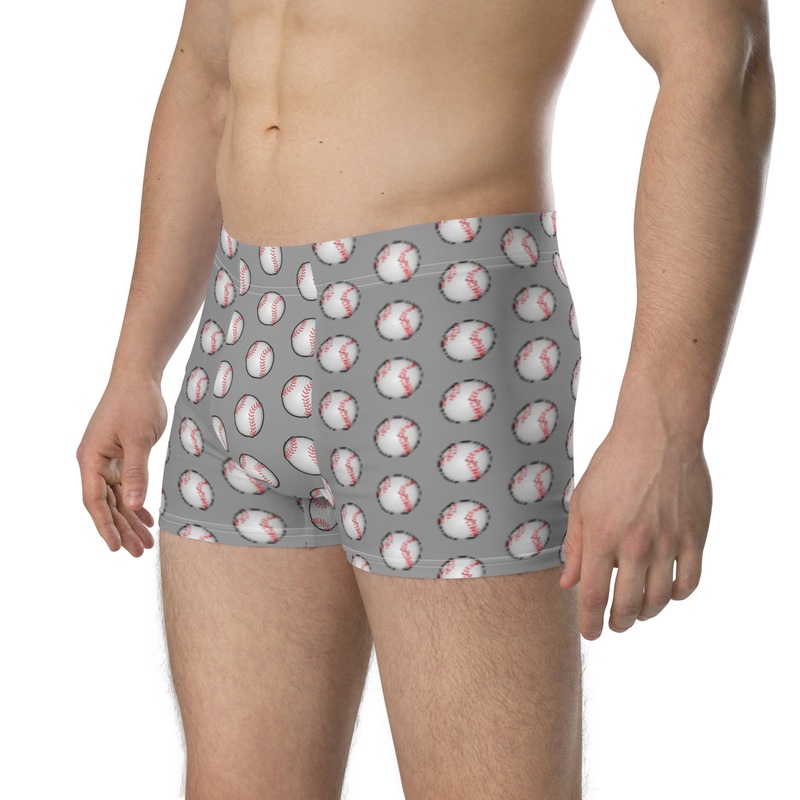 WTees Pitcher Trunk Boxer Briefs Grey