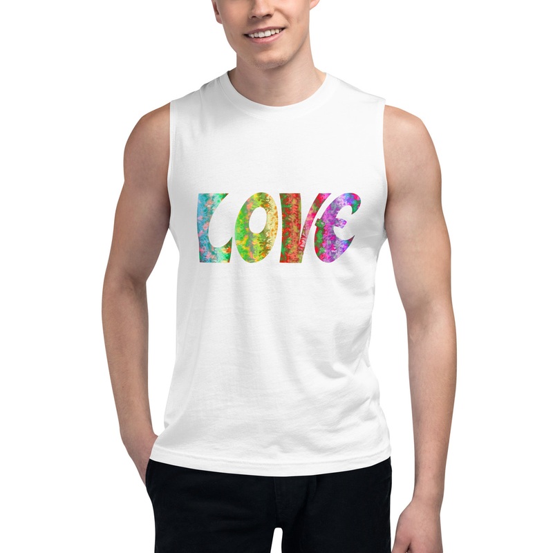 WTees Retro Love Muscle Shirt