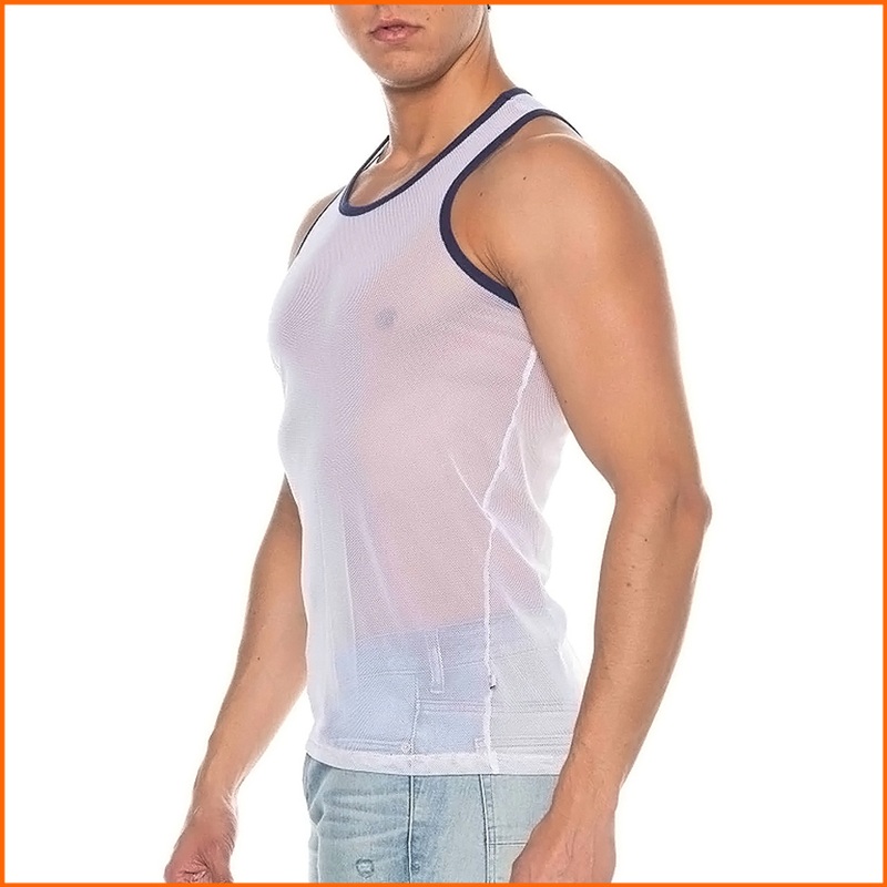 American Jock Phys Ed Mesh Tank Top