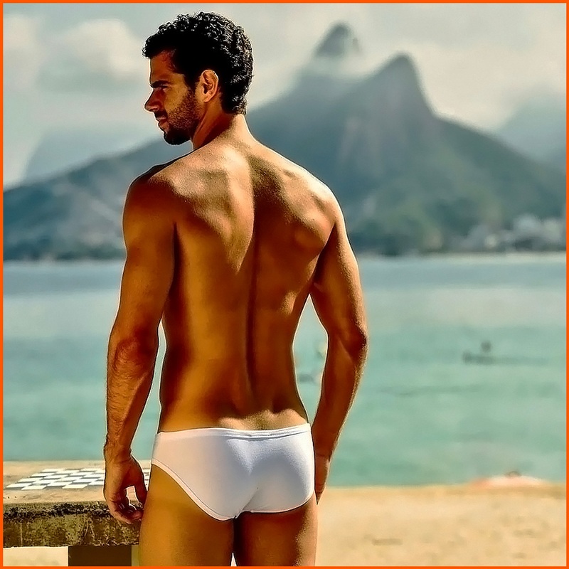 CA-RIO-CA Swimwear Solid Bikini Cut