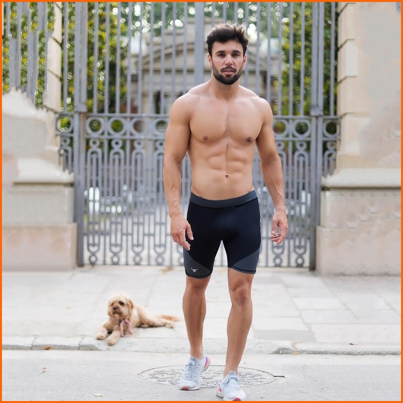 Matador Meggings Black Gray Shorts