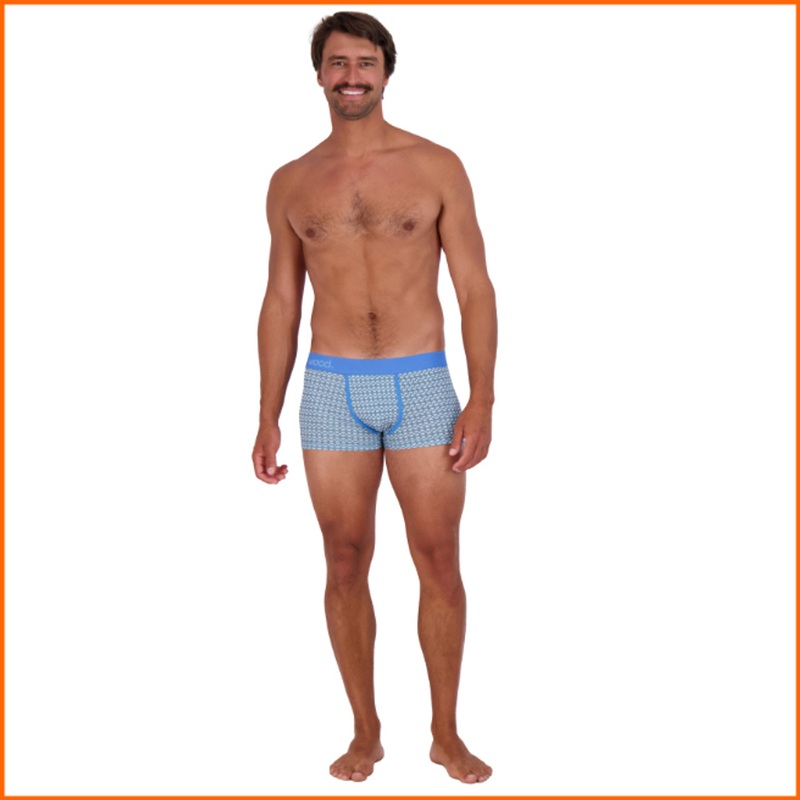 Wood Blue Steele Rings Trunk