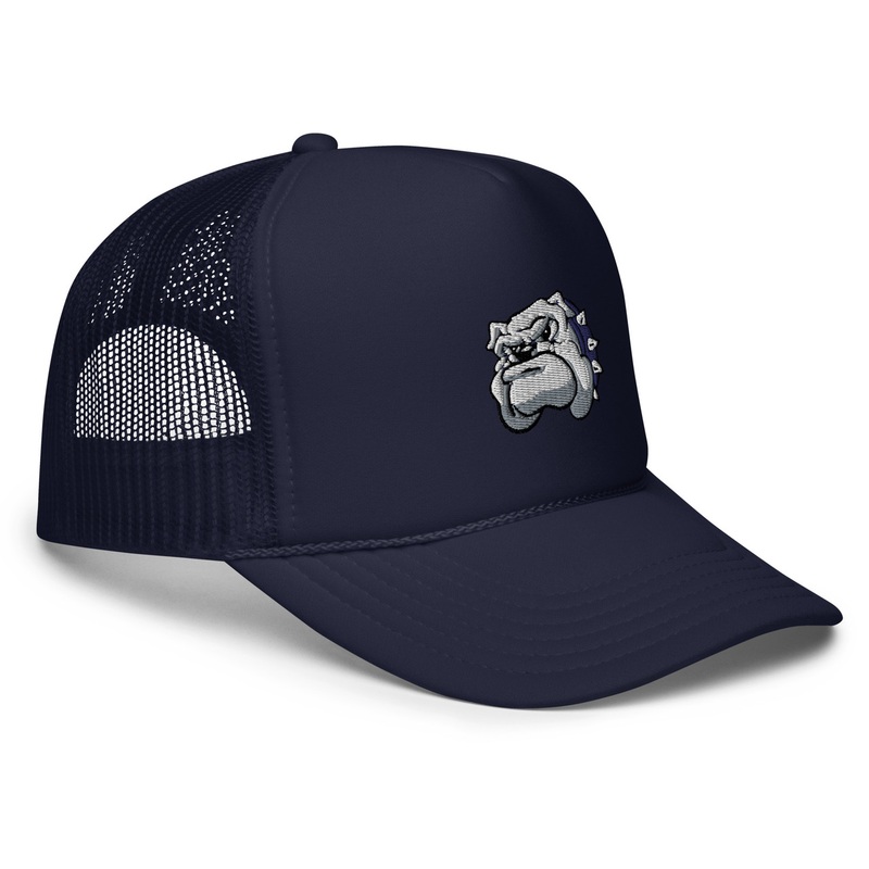WTees Lions n Tigers n Bears, Oh My! Bulldog Trucker Hat