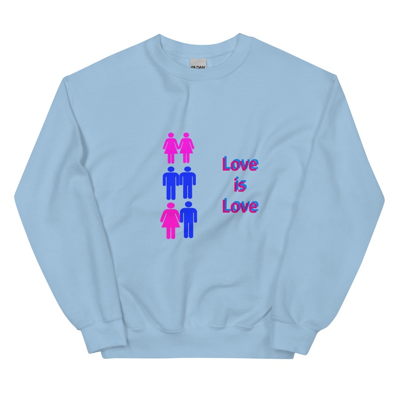 WTees Love is Love Sweatshirt