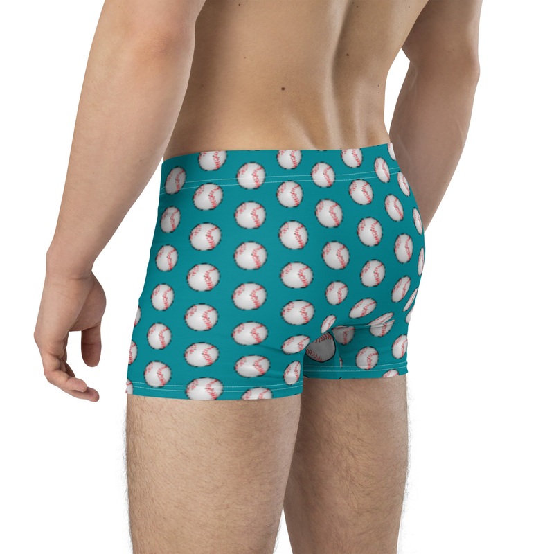 WTees Pitcher Trunk Boxer Briefs Turquoiae
