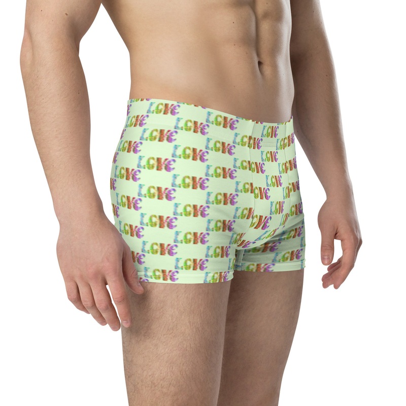WTees Retro Love Love Love Trunk Boxer Briefs Panache