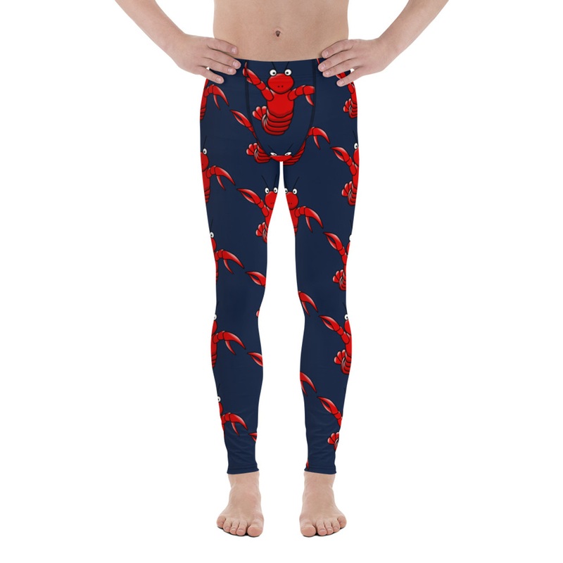 WTess V’Lobster Men’s Leggings Bleu