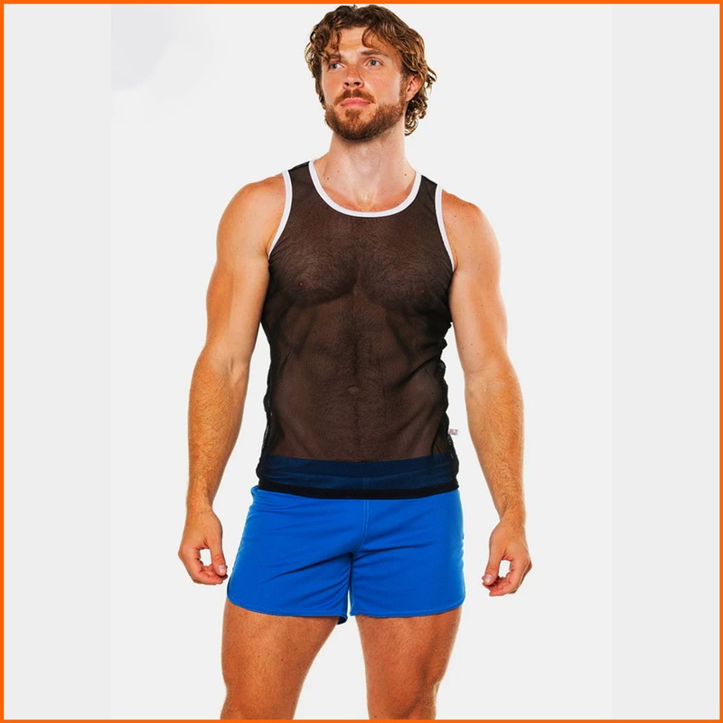 American Jock Physique Mesh Tank Top