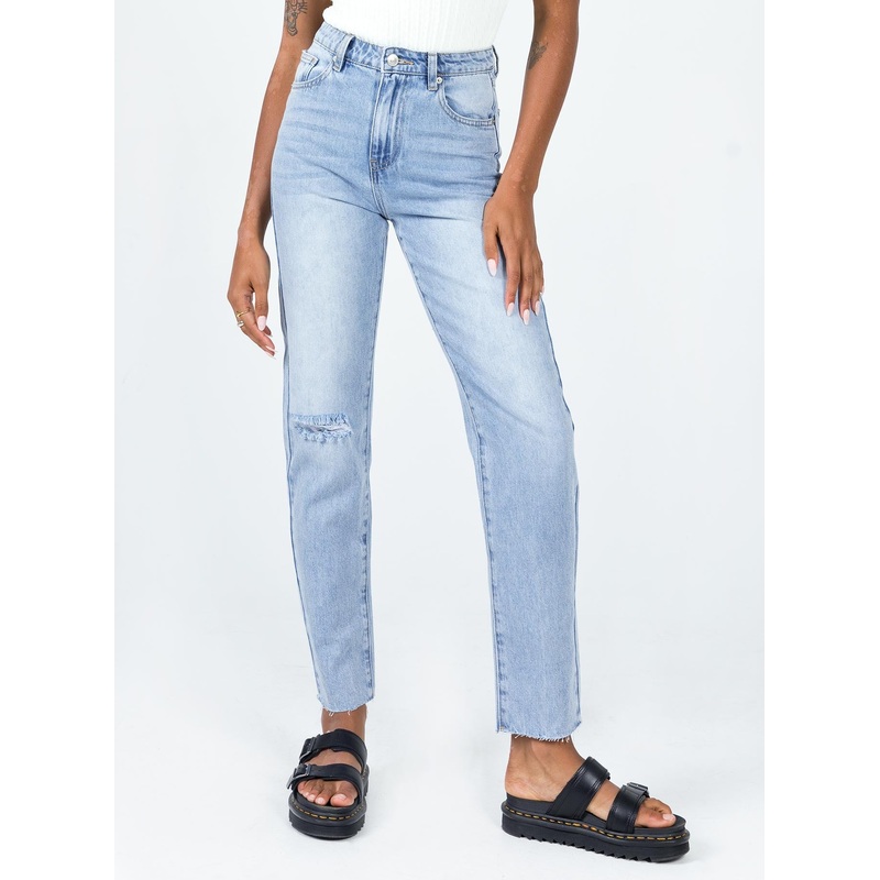 Evelyn Low Rise Denim Jeans