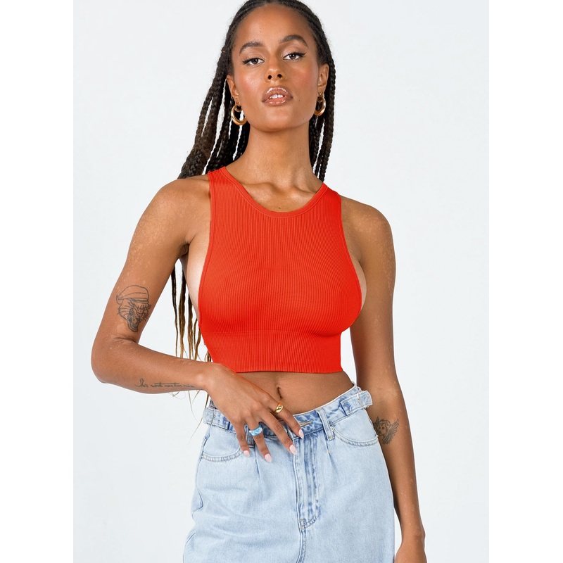 Grace Tank Top Red
