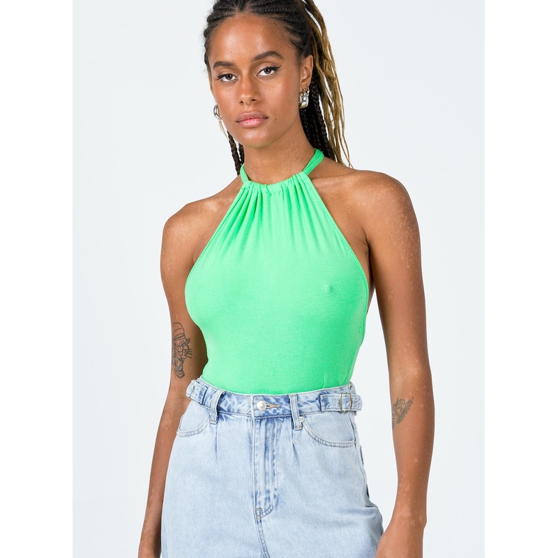 Kaylie Bodysuit Green