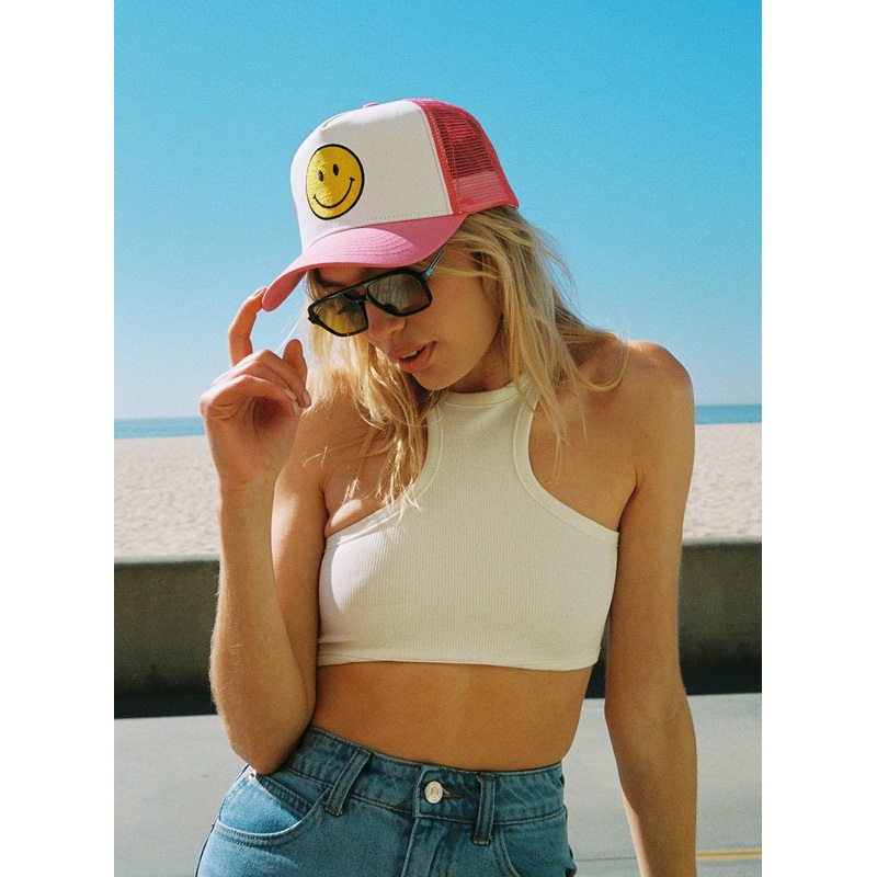 Kaysen Cropped Tank Top White