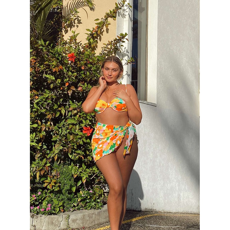 Paradise Sarong Yellow Floral