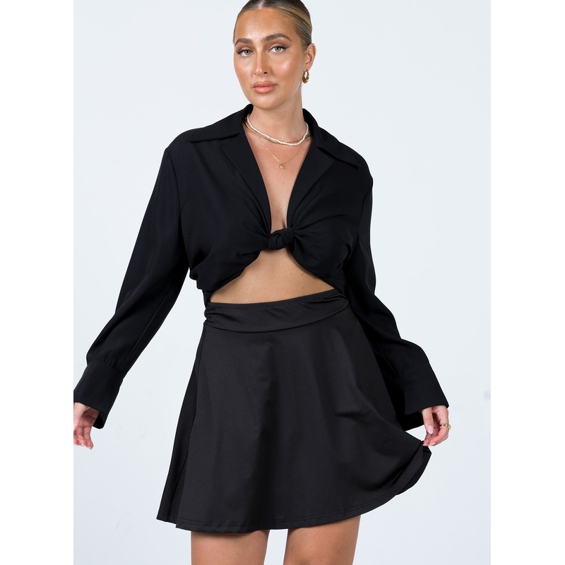 Em Mini Skirt Black
