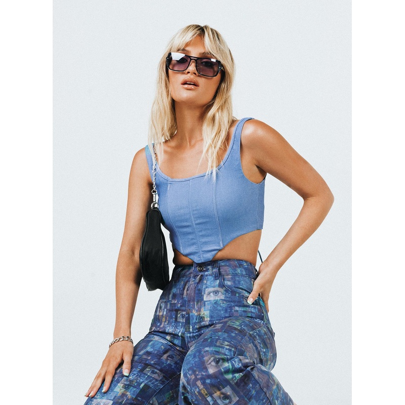 Jet Top Blue