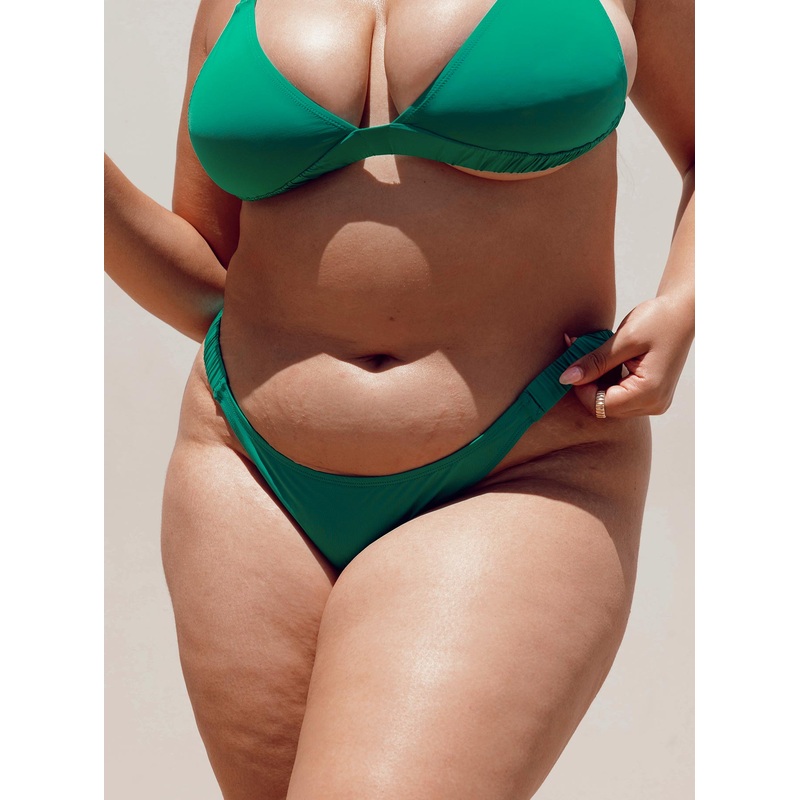 Josie Bikini Bottoms Green Curve