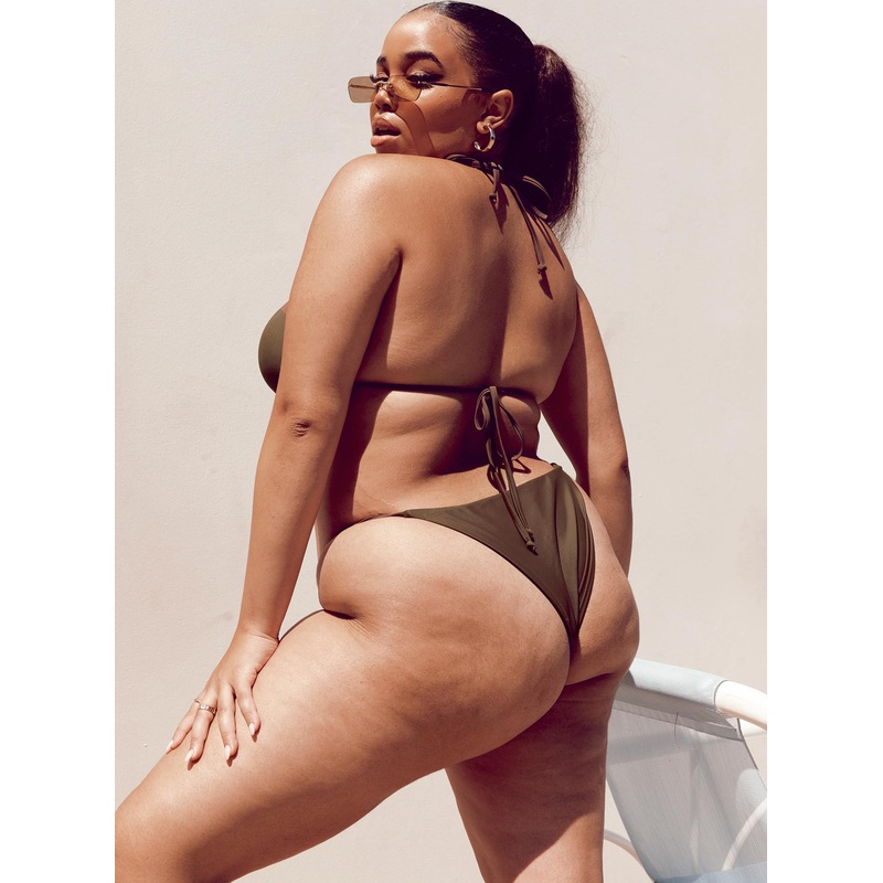 Kaila Bikini Bottom Chocolate Curve
