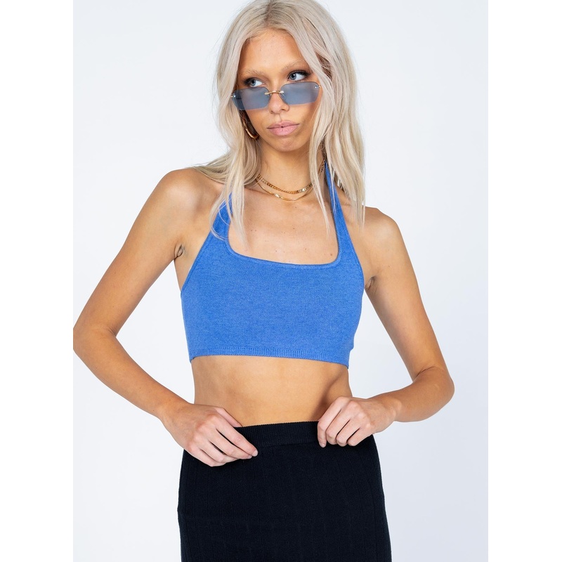 Laylani Top Blue