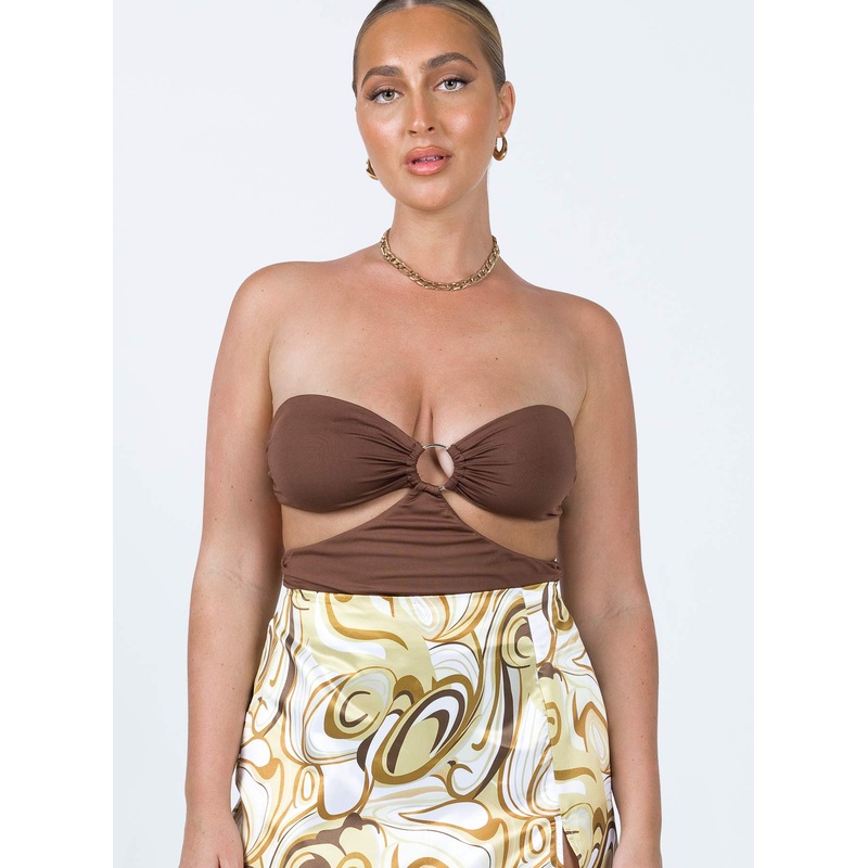 Zane Bodysuit Brown