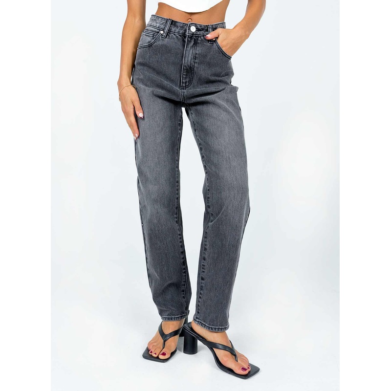 Abrand 94 High Slim Kiara Jeans Black