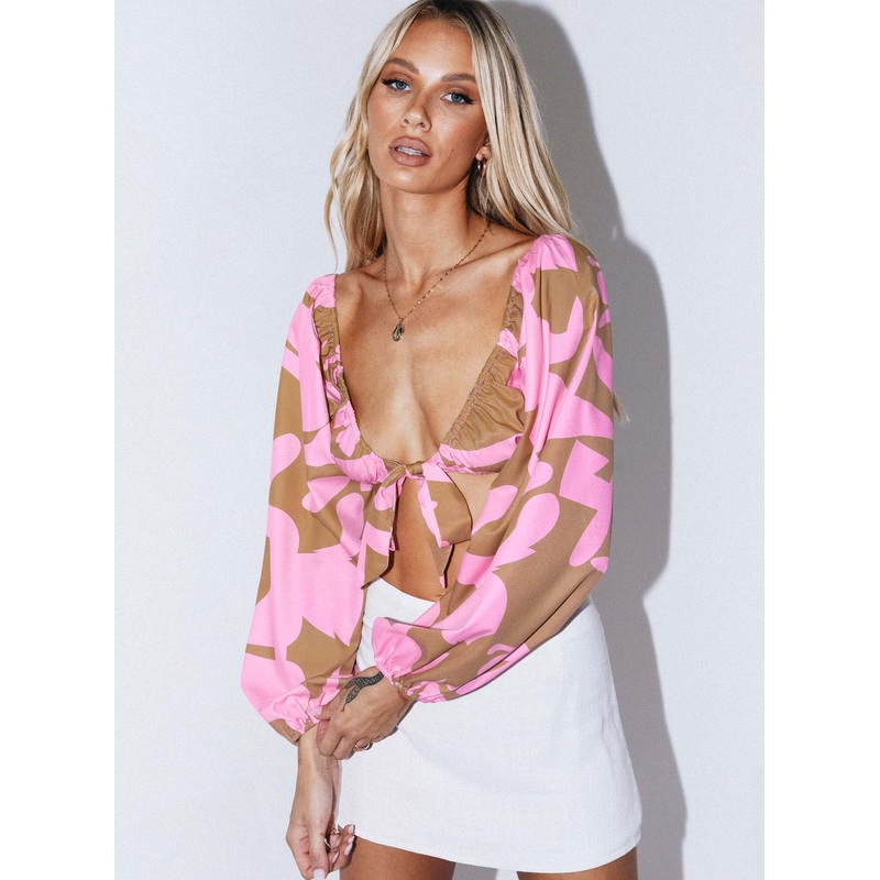Bruno Long Sleeve Top Multi