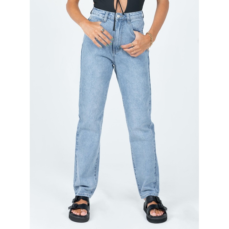 Calista Lightwash Denim Jeans